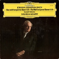 Deutsche Grammophon Stereo : Kempff - Bach Well Tempered Clavier